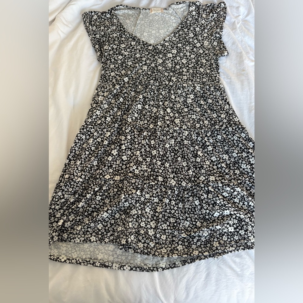 Altar'd State Monochrome Floral dress